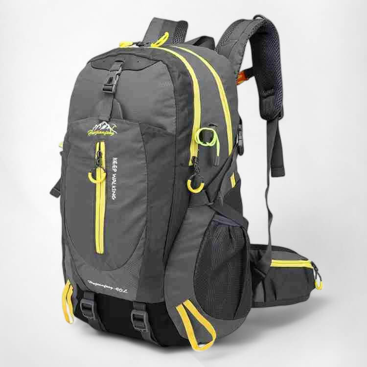 Wasserdichter Wanderrucksack mit 40L Fassungsvermögen – mehrere Fächer, geräumige Innenaufteilung