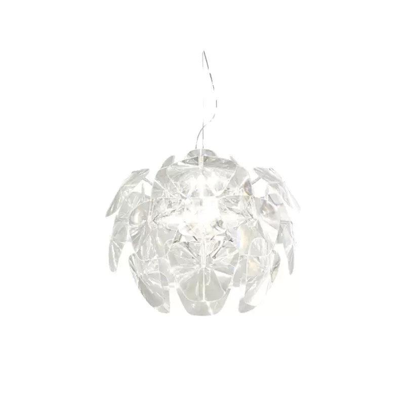 Lampada a sospensione dal design moderno cromata, dimmerabile, per sala da pranzo | boxzora