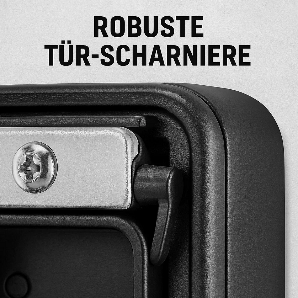 KeyGuard weerbestendige aan de muur bevestigde sleutelkluis – veilige beveiliging voor buiten
