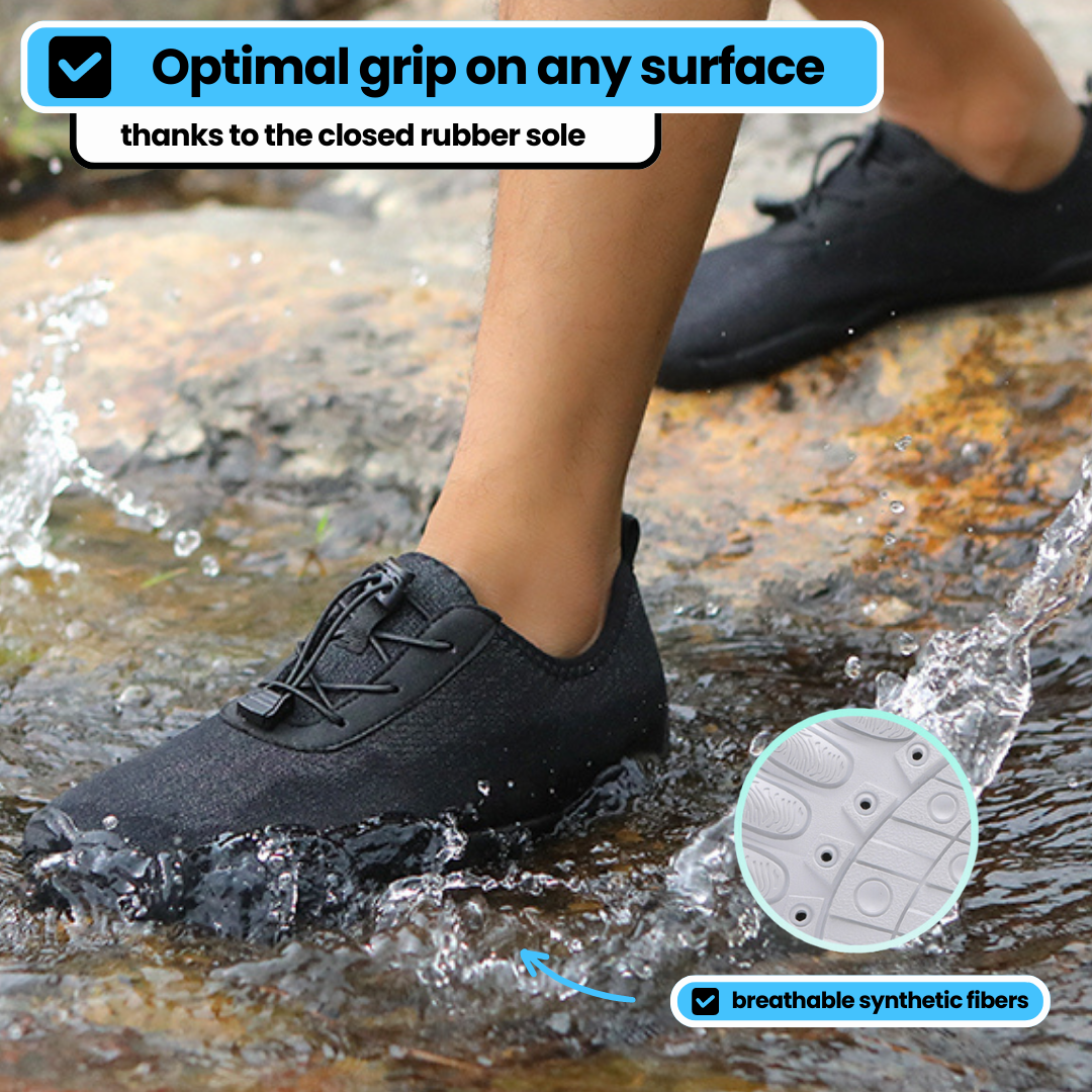 Scarpe barefoot antiscivolo — suole ultrasottili da 4 mm, design anatomico minimalista