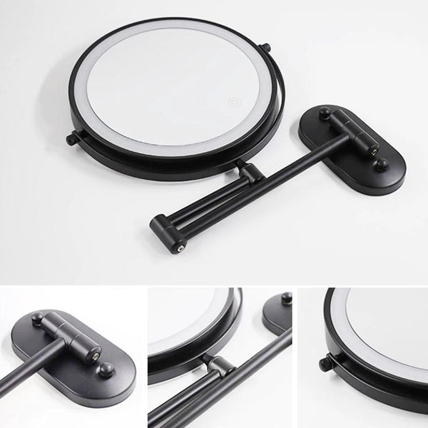 Double-Sided LED Makeup Mirror Professional Grade Bright Illumination
