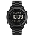 Men's Multifunction Electronic Watch — 47mm Round Dial, 30m Waterproof