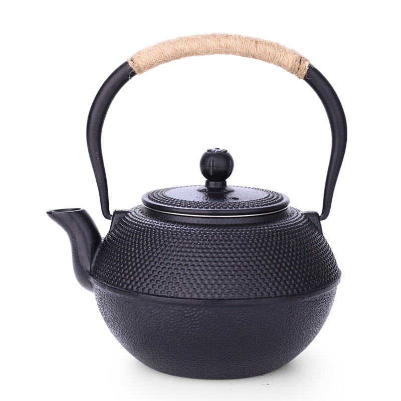 Théière japonaise Koto en fonte noire
