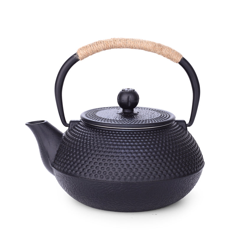 Théière japonaise Koto en fonte noire