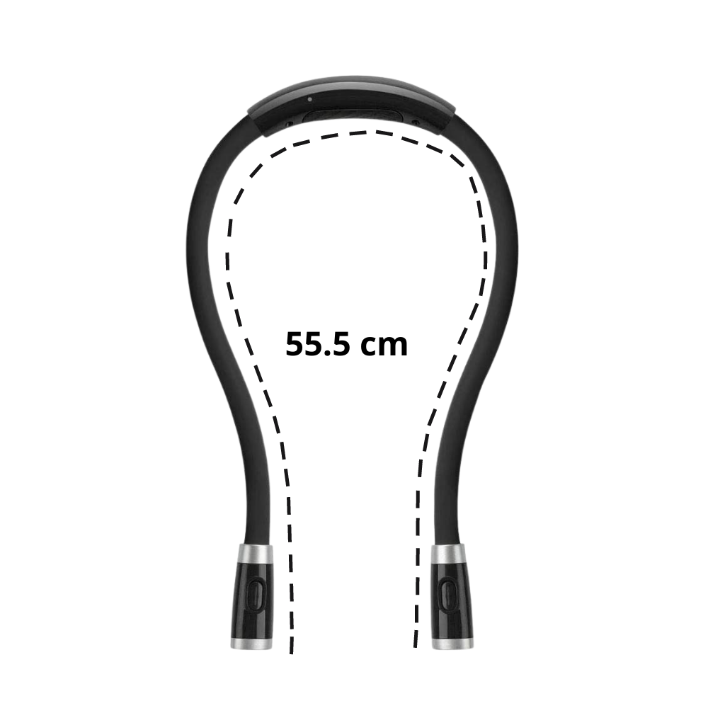 Dual-Arm LED Neck Reading Lamp — Flexible, Multi-Mode, Portable