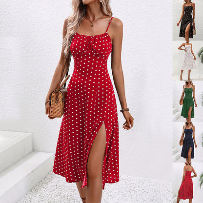 Robe d'été à Pois – Élégance & Séduction en Toute Légèreté