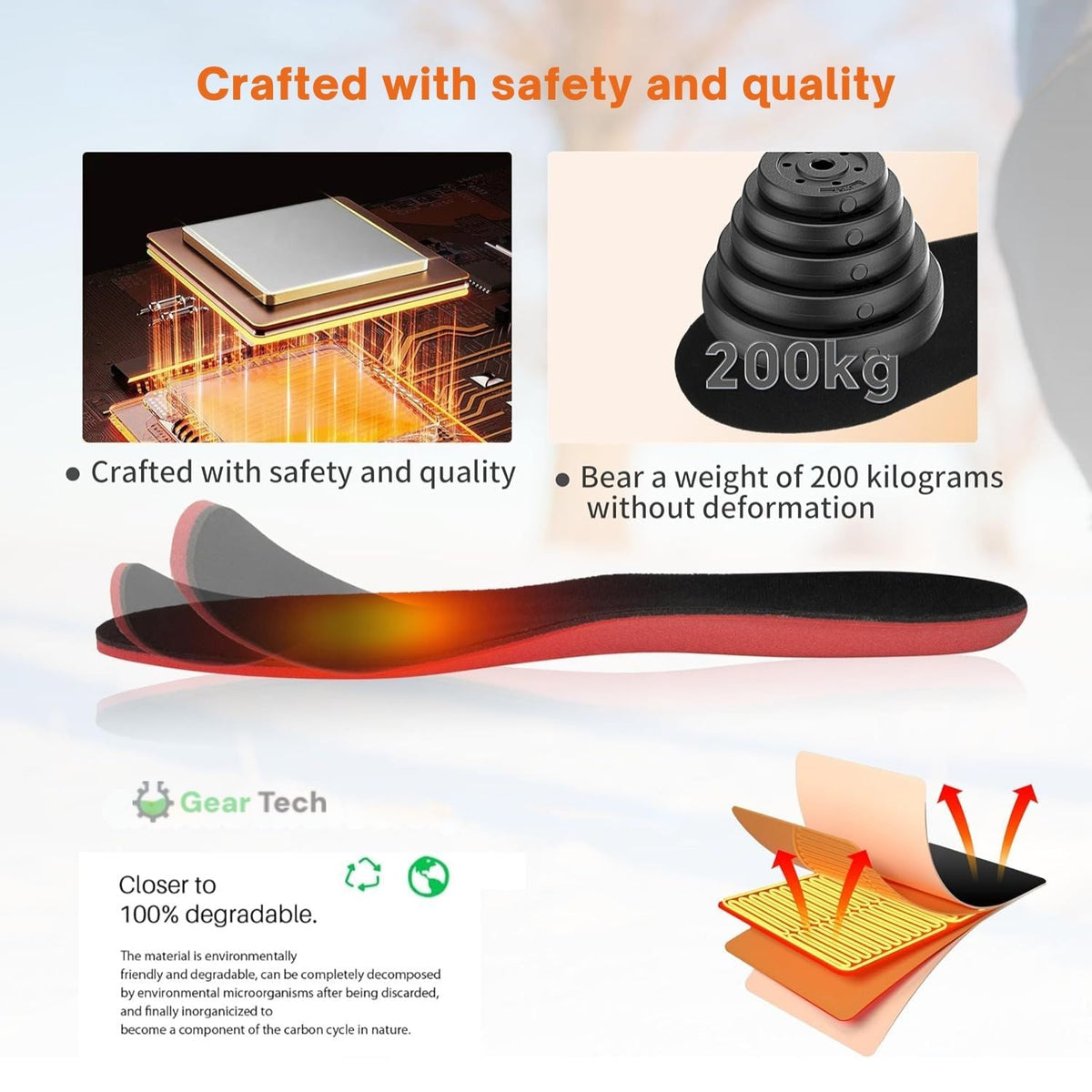 Thermal Shoe Insoles UK – Heat Retaining Foot Pads