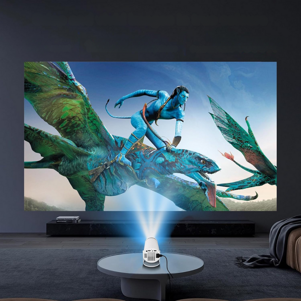 Portable 4K Ultra-HD Smart Projector