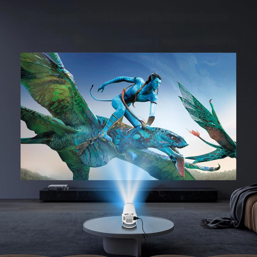 Portable 4K Ultra-HD Smart Projector