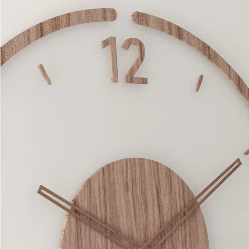 Relógio de parede simples FashionableClock — design elegante, mostrador minimalista