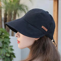 UV Protection Hat — Wide Brim, Adjustable Back Strap