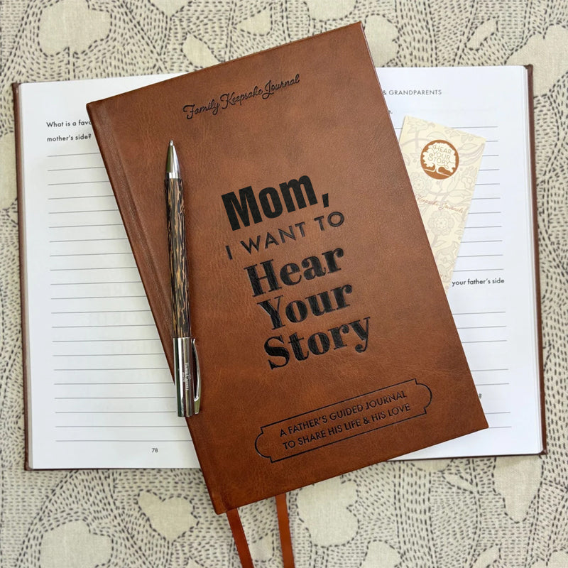 Dad, I Want to Hear Your Story – Legacy Edition Memory Book Over 250 Questions