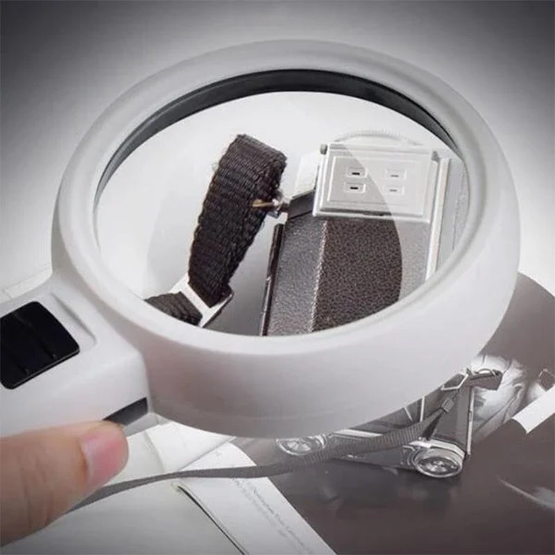 30x LED Lighted Magnifying Glass