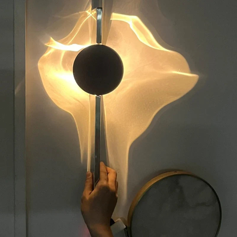 Kinkiet Velwave — nowoczesna lampa w kształcie fali