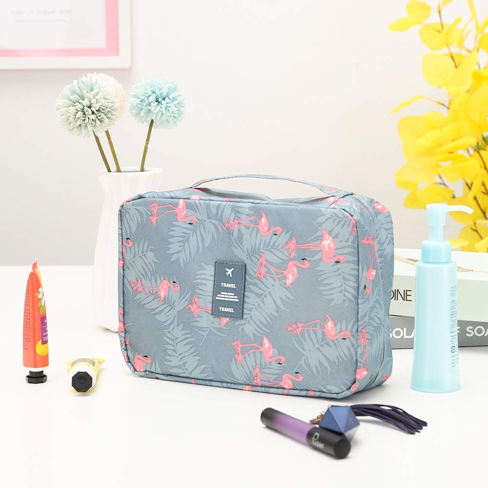 Borsa da toilette TravelEase idrorepellente — Interno organizzato e trasporto sicuro
