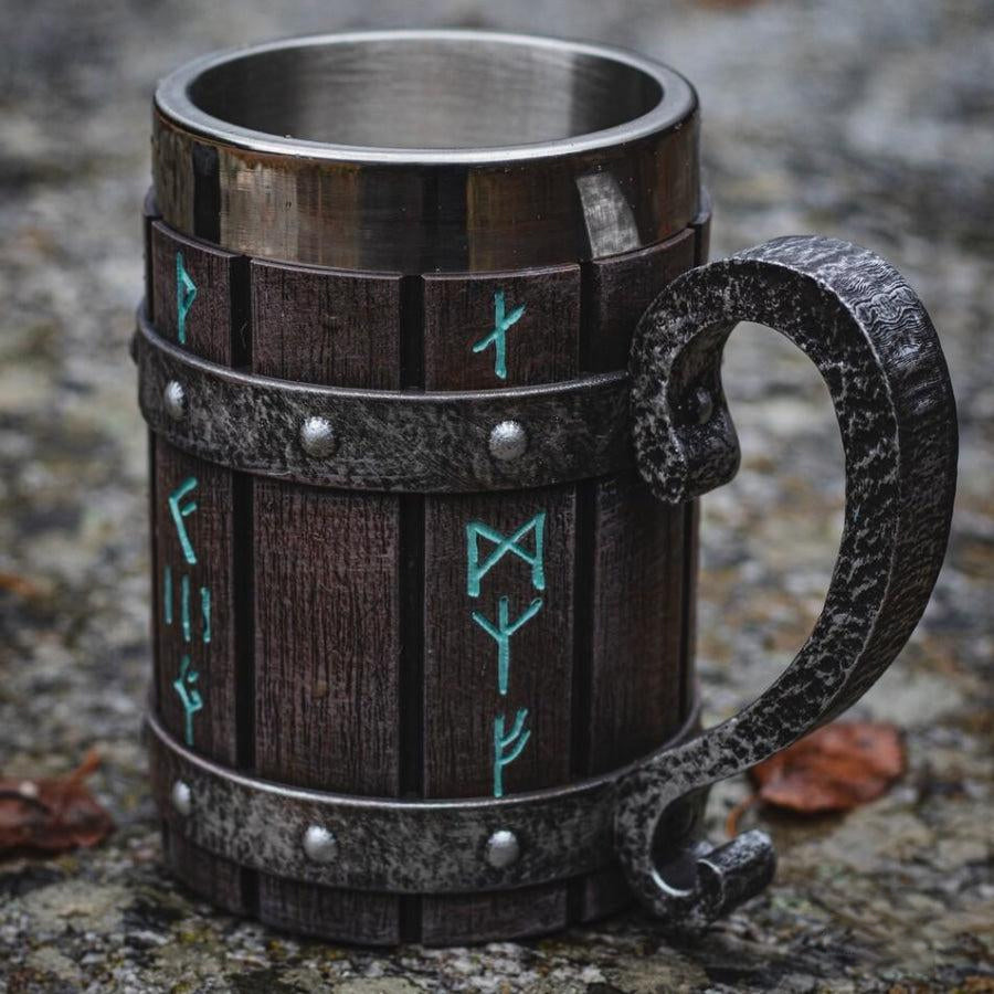Nordic Rune-bierpul met Noorse mythologie