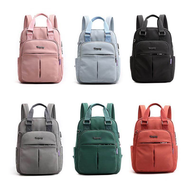 Waterproof Multifunction Backpack – Durable Exterior, Integrated USB Charging Port