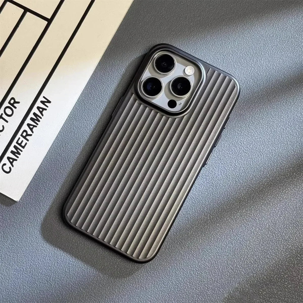 Titanium Shield Pro Textured Grip iPhone Case