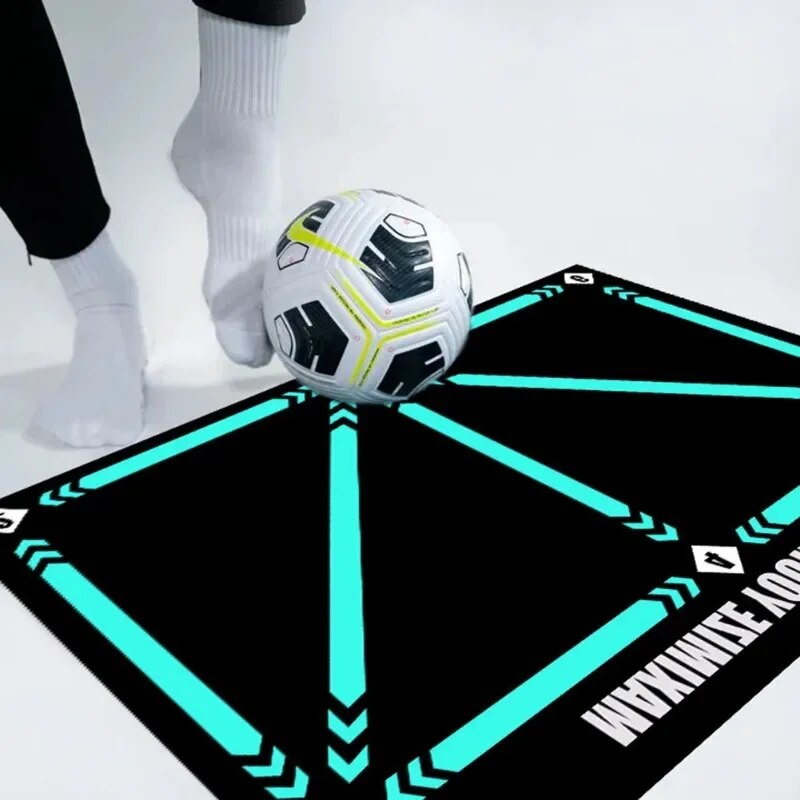 Futballedző szőnyeg 90x60 cm – Labdakezelés és technikai gyakorlás
