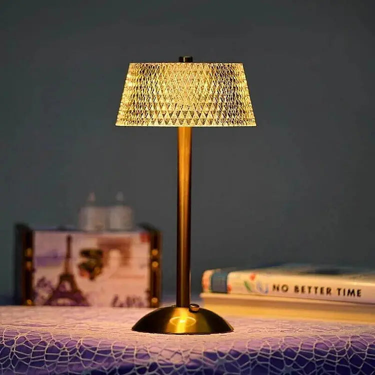 Lampe de table Luxe rechargeable - Commande tactile sans fil