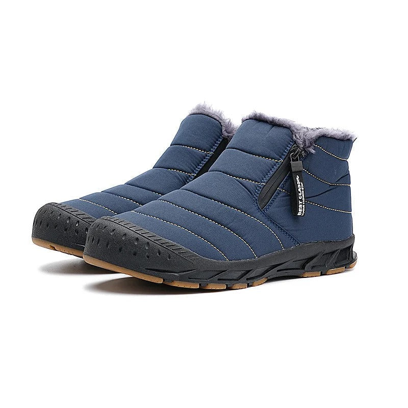 Winter Insulated Barefoot Shoes — 100% Waterproof Construction and Cozy Fleece Lining