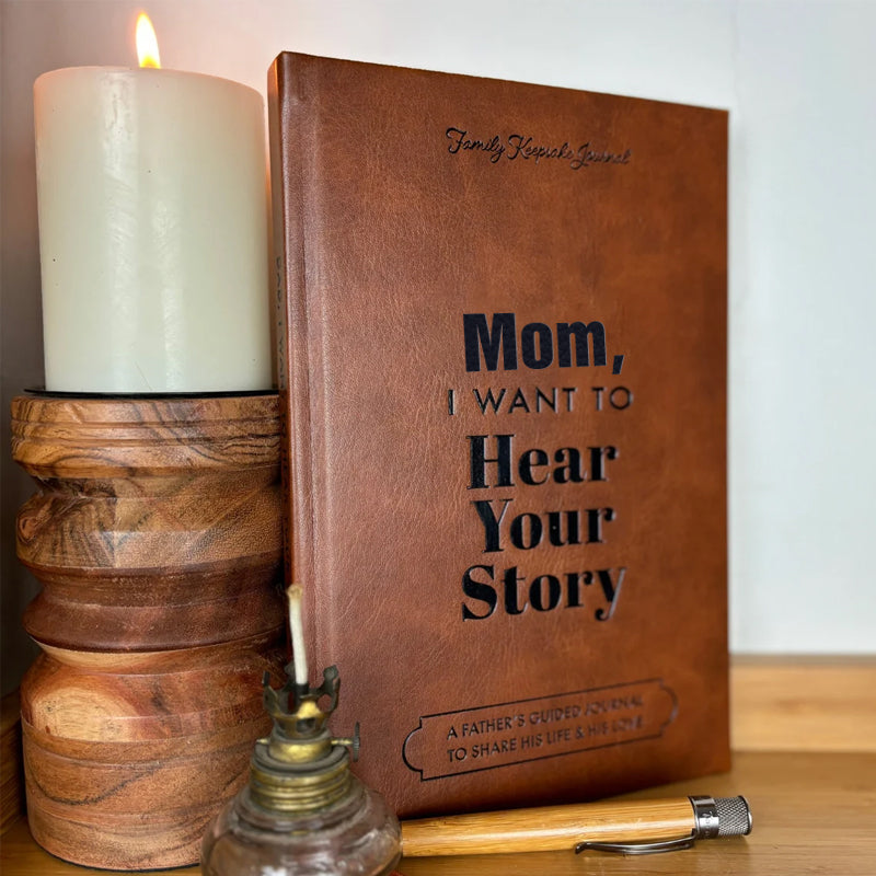 Dad, I Want to Hear Your Story – Legacy Edition Memory Book Over 250 Questions