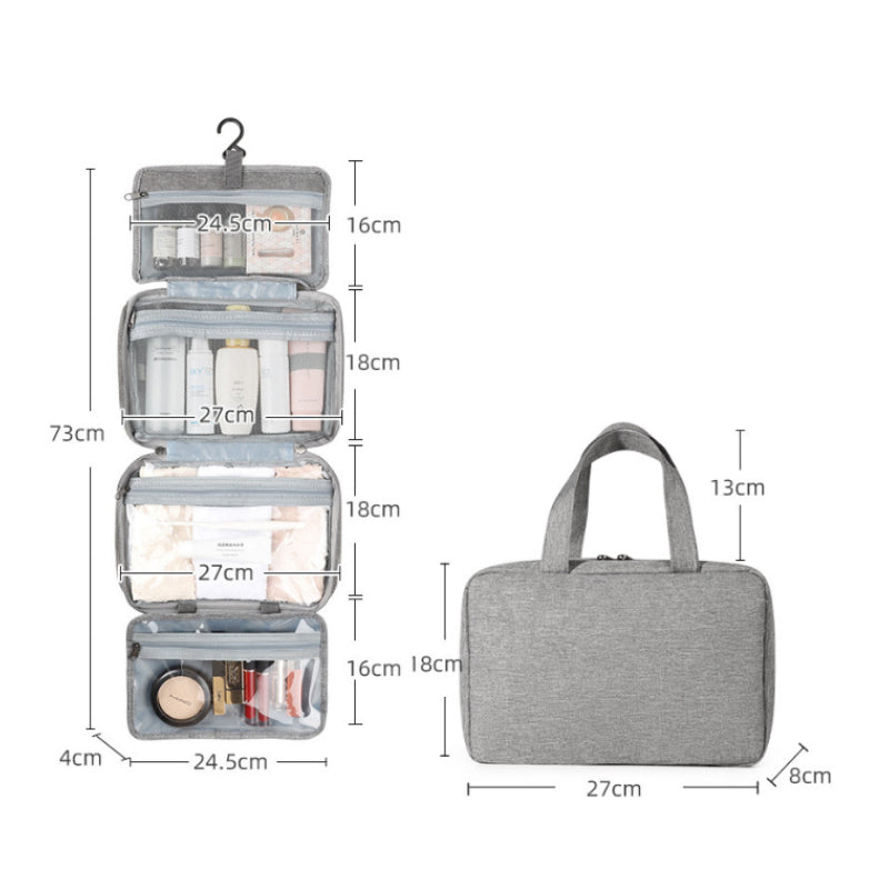 Organizer per prodotti da bagno a 4 scomparti
