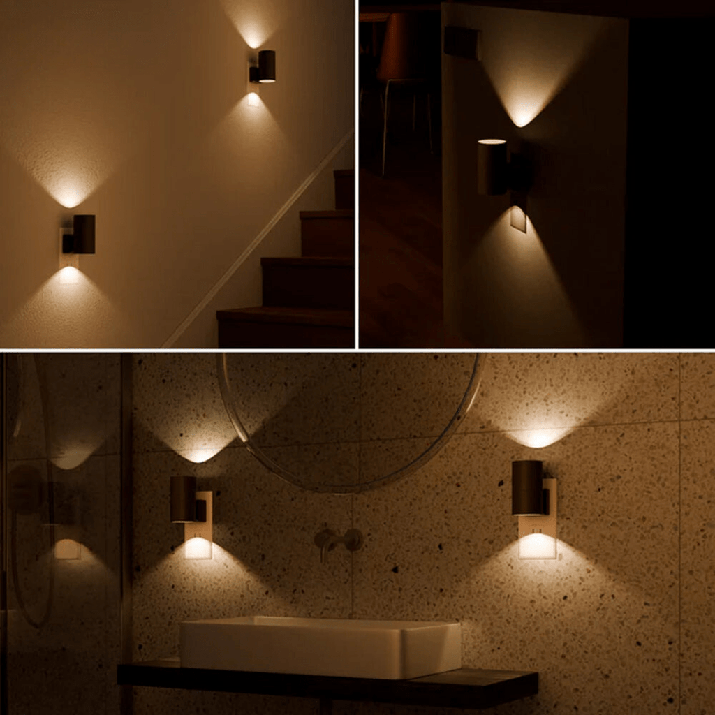 Alova Dimmable Sensor Light – Plug-In LED Wall Lamp