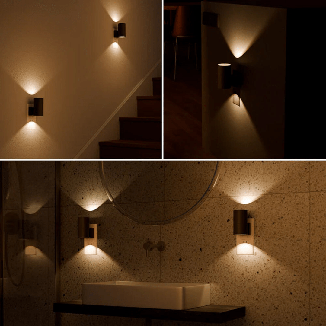 Alova Dimmable Sensor Light – Plug-In LED Wall Lamp