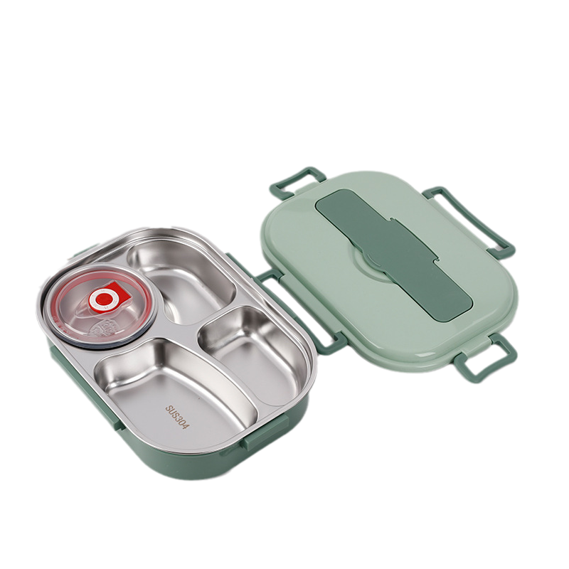 Portapranzo termico ThermoBox — capacità 1500ml, vassoio interno divisorio
