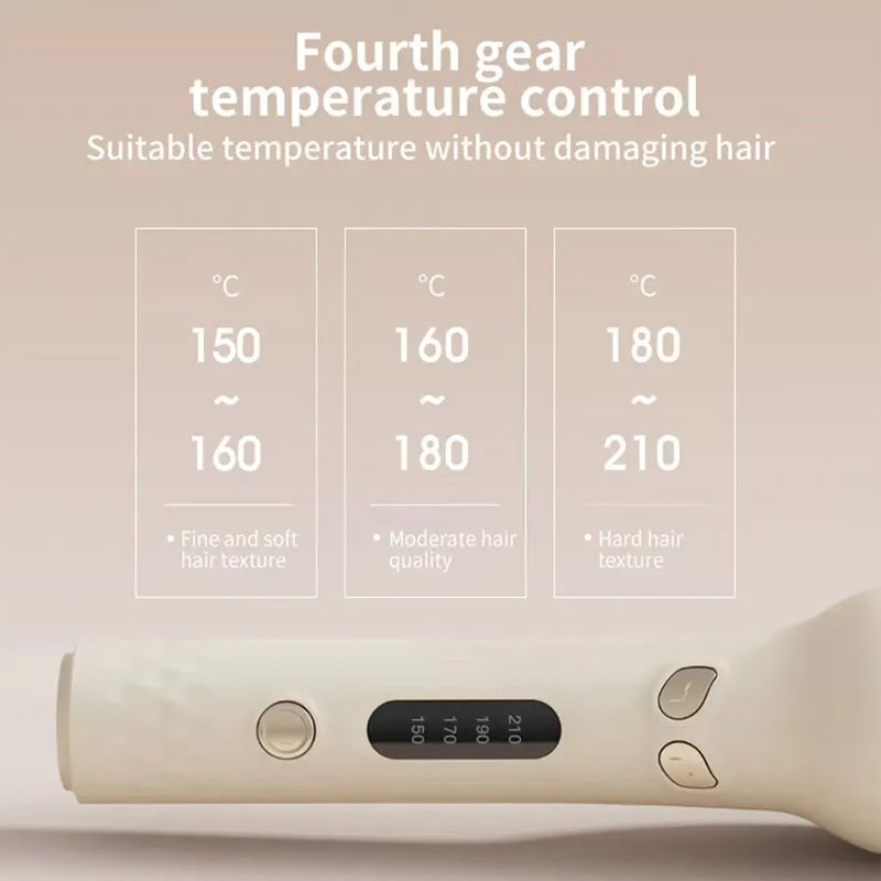 One-Touch Automatic Hair Curler — 4 Temperature Settings