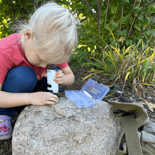 Microscopio portatile ExplorerLens — Design compatto tascabile