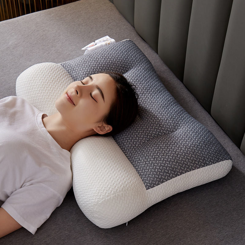 Almohada - Almohada ortopédica para dormir, alivio del dolor de cuello y un mejor descanso nocturno