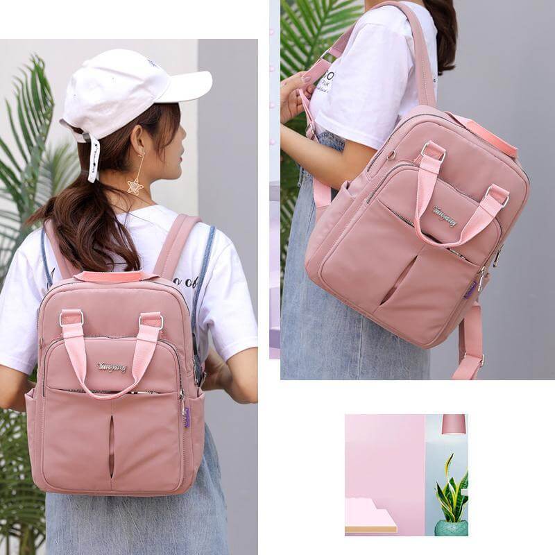 Waterproof Multifunction Backpack – Durable Exterior, Integrated USB Charging Port