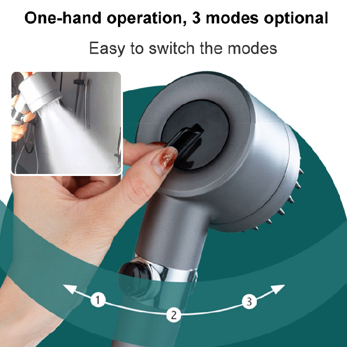 PowerSpray zuhanyfej – megnövelt nyomásrendszer, 200%-os teljesítménykapacitás
