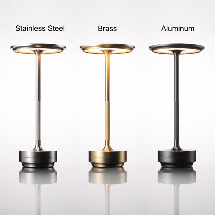 Dimm­bare Schreibtischlampe Thread - wasserdichtes, kabellos wiederaufladbares Design