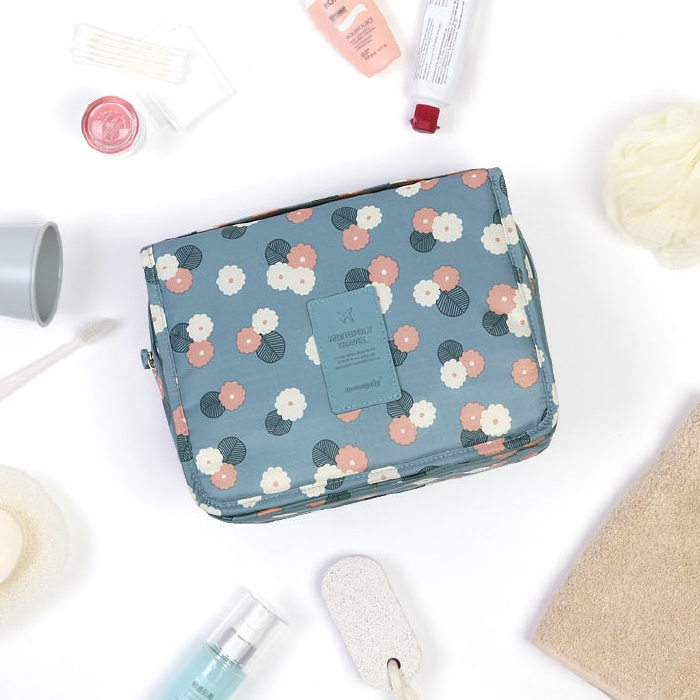 Borsa da toilette TravelEase idrorepellente — Interno organizzato e trasporto sicuro