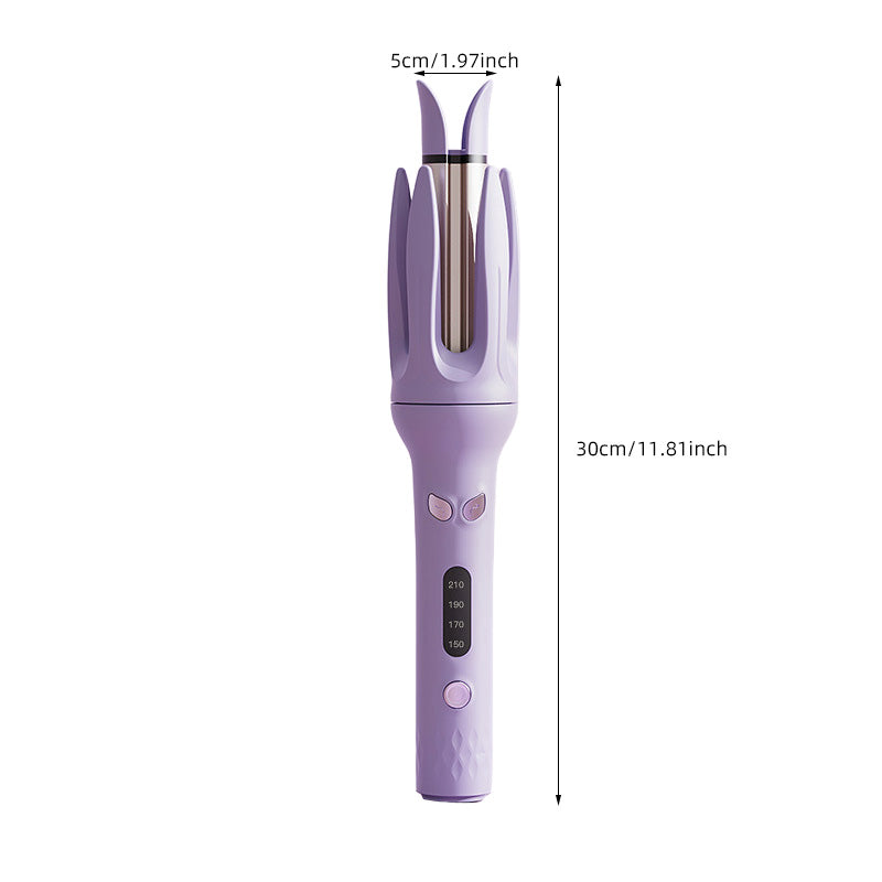 One-Touch Automatic Hair Curler — 4 Temperature Settings