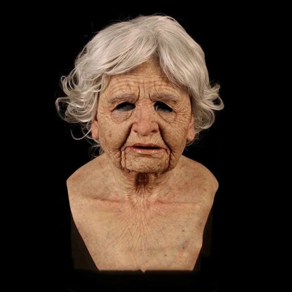 MaskEnigma Realistic Elderly Disguise Mask