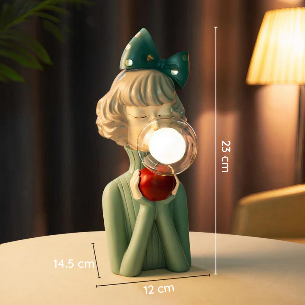 Handgefertigte Retro-Tischlampe - E27-LED-Fassung, elegantes Vintage-Design
