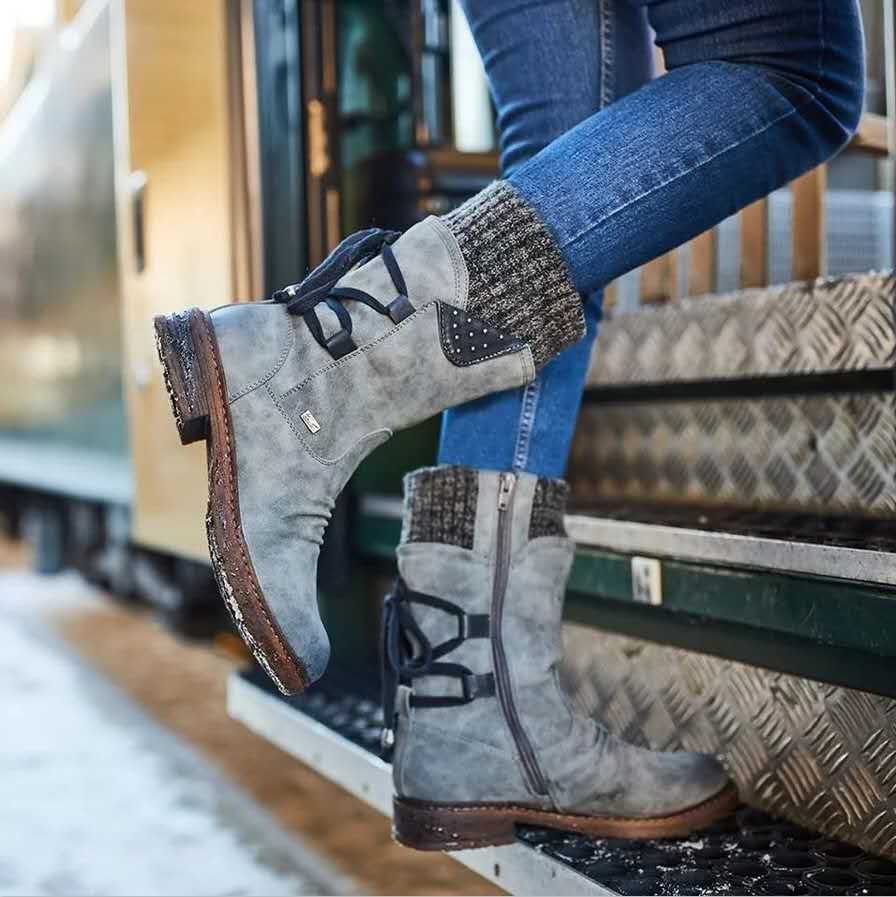 Scarpe barefoot invernali Stride — interno foderato in pile, esterno impermeabile, punta spaziosa