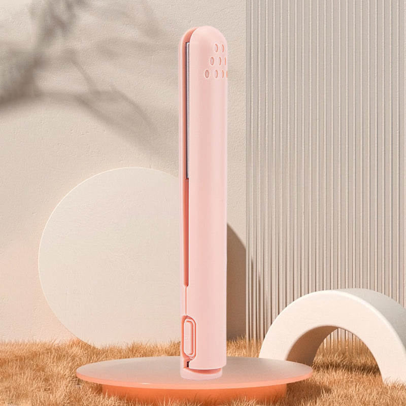 Mini modelador de cabelo portátil — design compacto de batom e modelação de dupla função