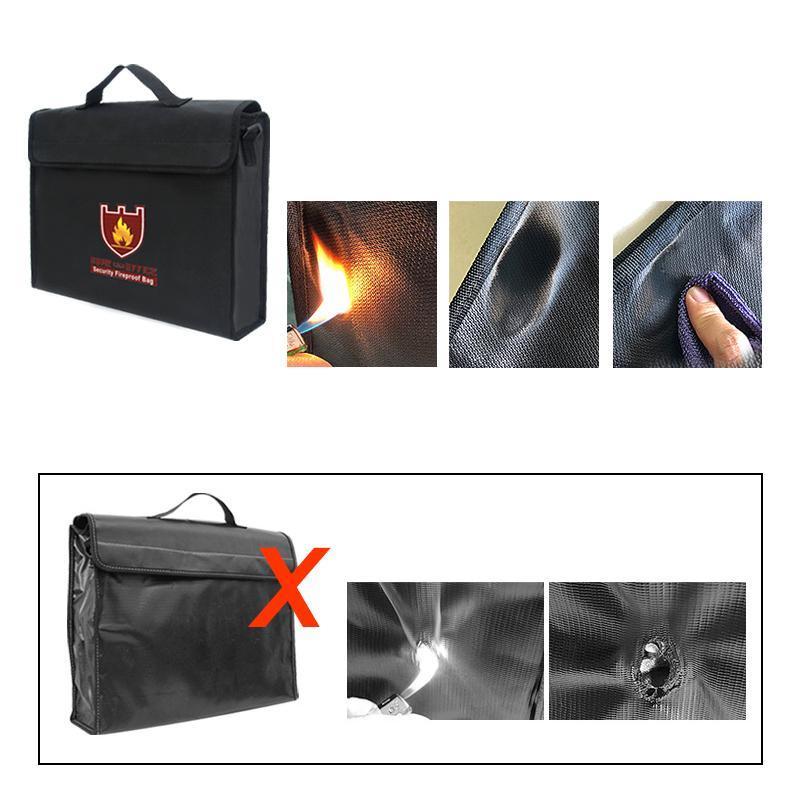 Waterproof and Fireproof Document Storage Bag