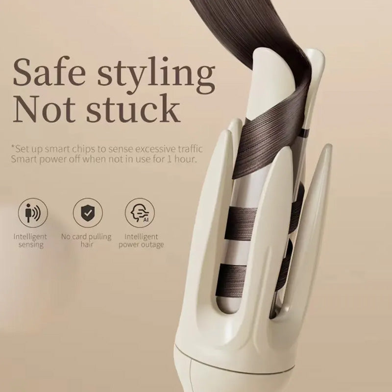 One-Touch Automatic Hair Curler — 4 Temperature Settings