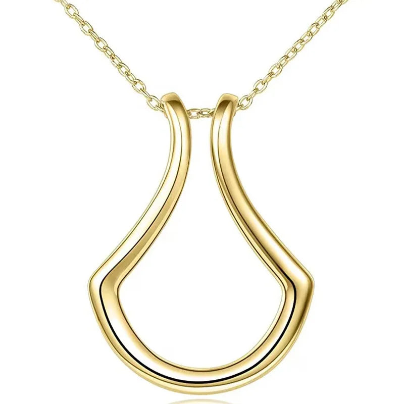 Elegante beschermende ringhouder en veilige displayaccessoire