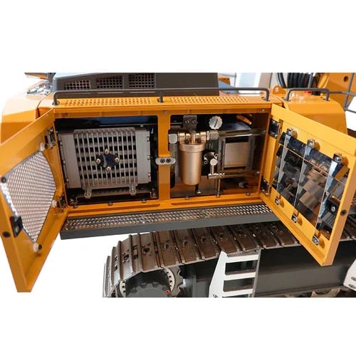 Excavator hidraulic la scară 1/14 G308H — construcție integrală din metal, RTR