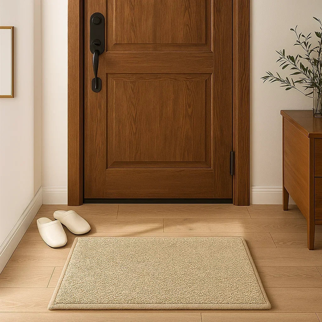 Absorberande tvättbar halkfri entrématta