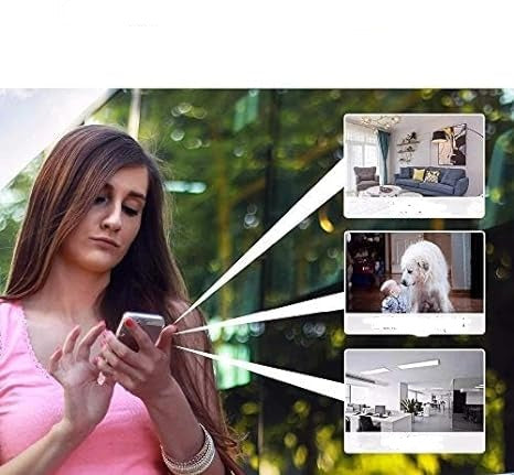 Μίνι κάμερα παρακολούθησης SecureView WLAN — 1080P Full HD, ασύρματη σχεδίαση ανθεκτική στις καιρικές συνθήκες, νυχτερινή όραση, έλεγχος μέσω εφαρμογής