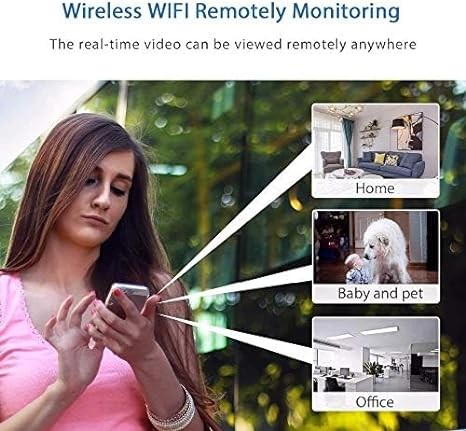 Vezeték nélküli 1080P WiFi-s biztonsági kamera - távoli élő megfigyelés
