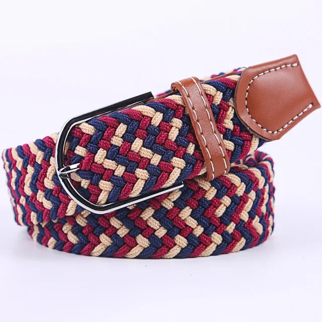 Curea elastică casual multicoloră — confort flexibil și extensibil